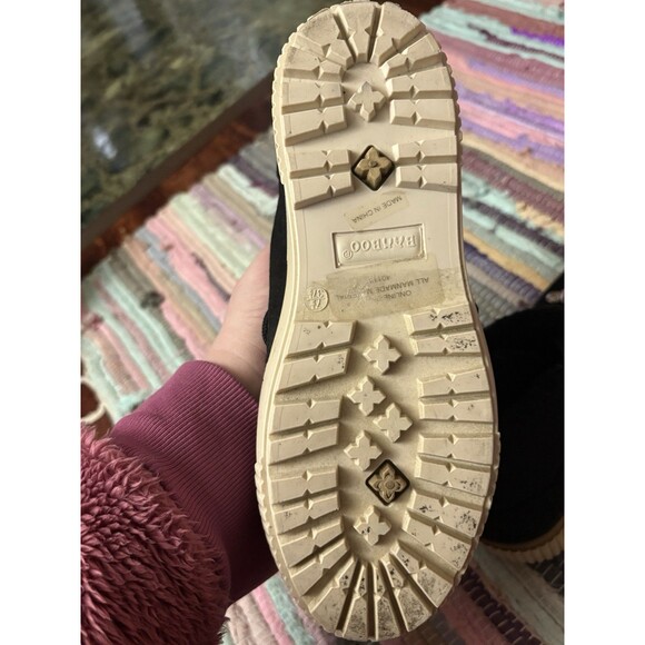 Bamboo Women’s Black Faux Suede Ankle Booties Size 7.5 - Picture 10 of 10